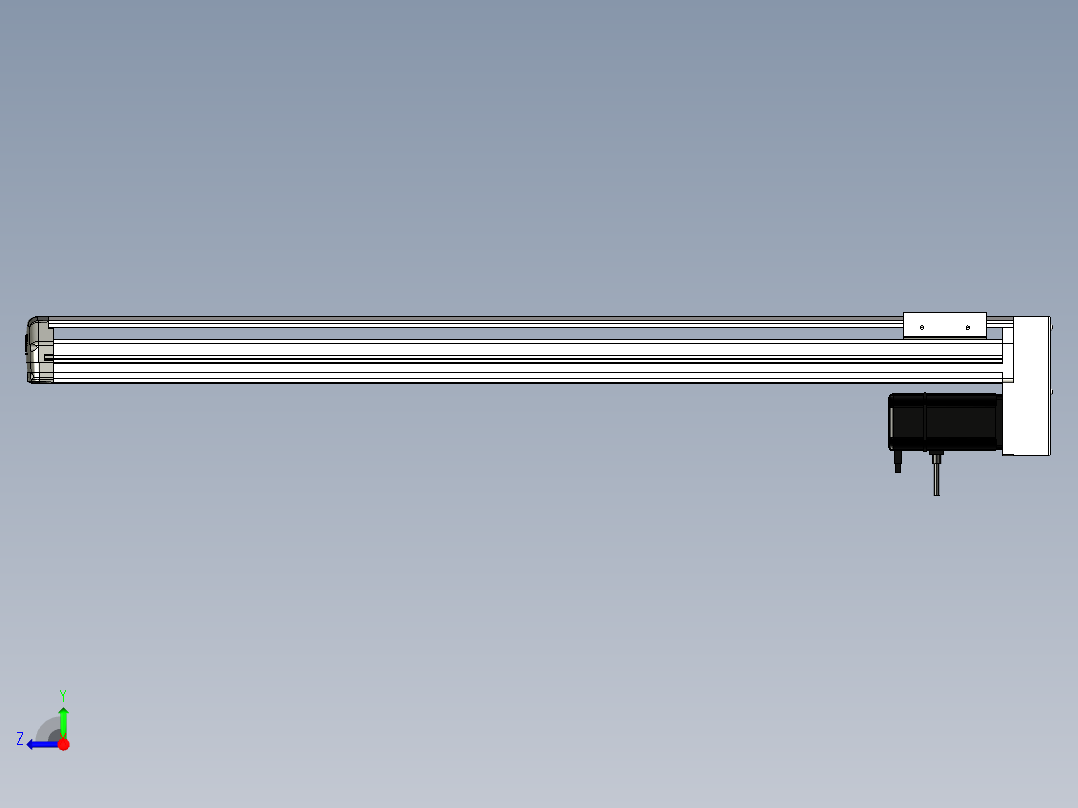 Toyo东佑达直线模组-ETH13-900-BM-400W右视图