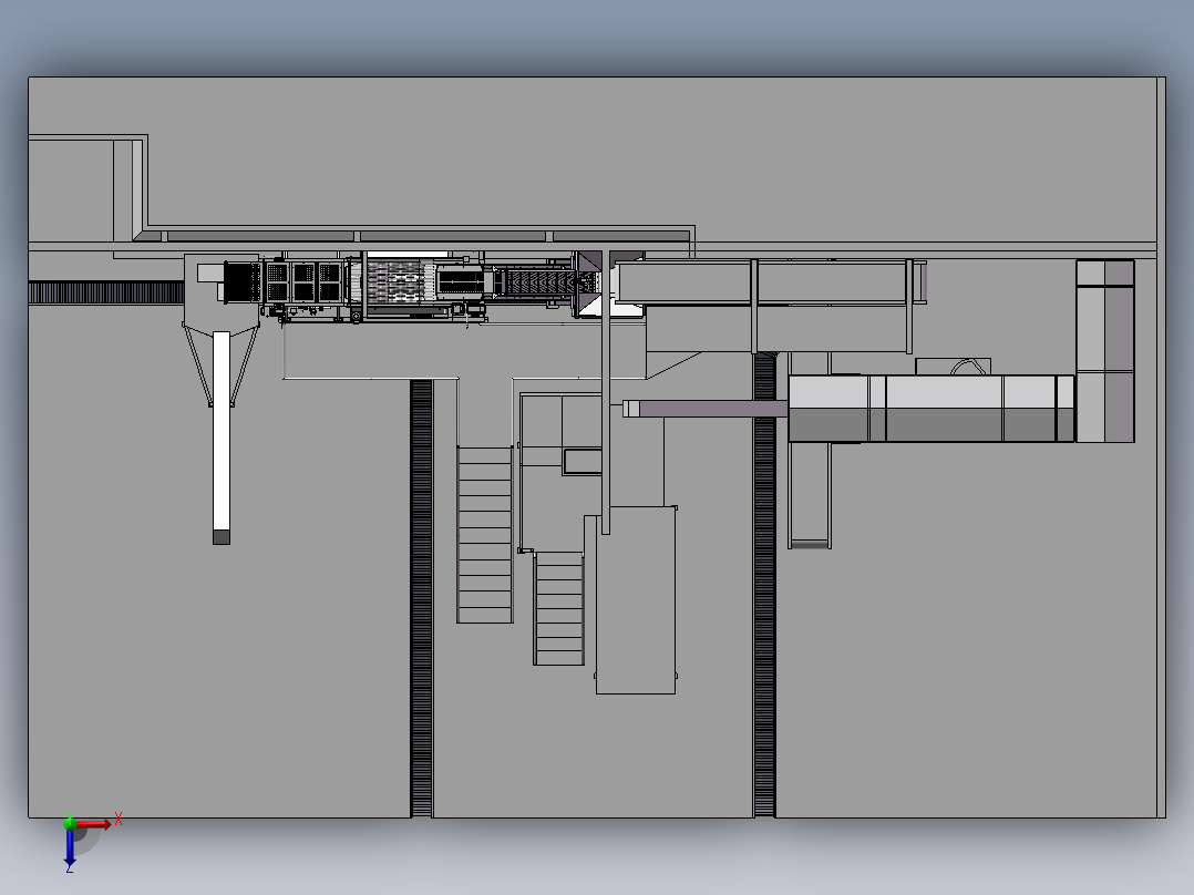B14_番薯加工流水线俯视图