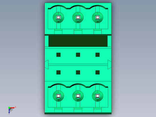 DEGSON 2EDG 系列 5.0mm 可插拔接线端子组-2EDGVH-5.0-06P-14-00AH俯视缩略图