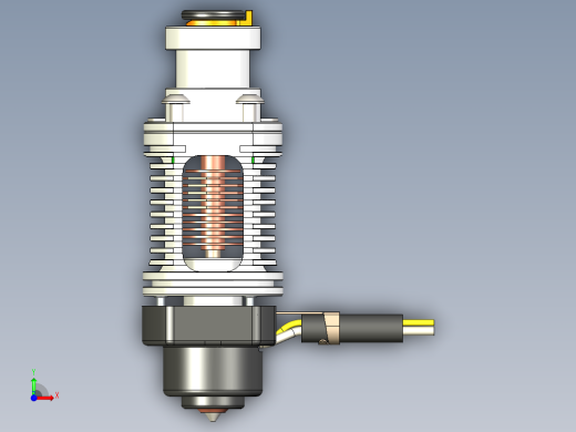 挤出机热端前视缩略图