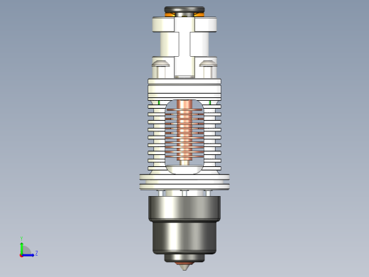挤出机热端左视缩略图