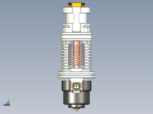 挤出机热端右视缩略图