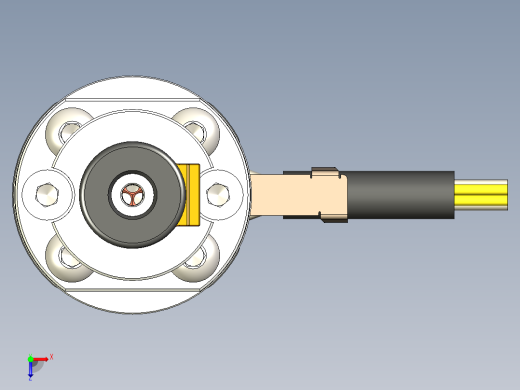 挤出机热端俯视缩略图