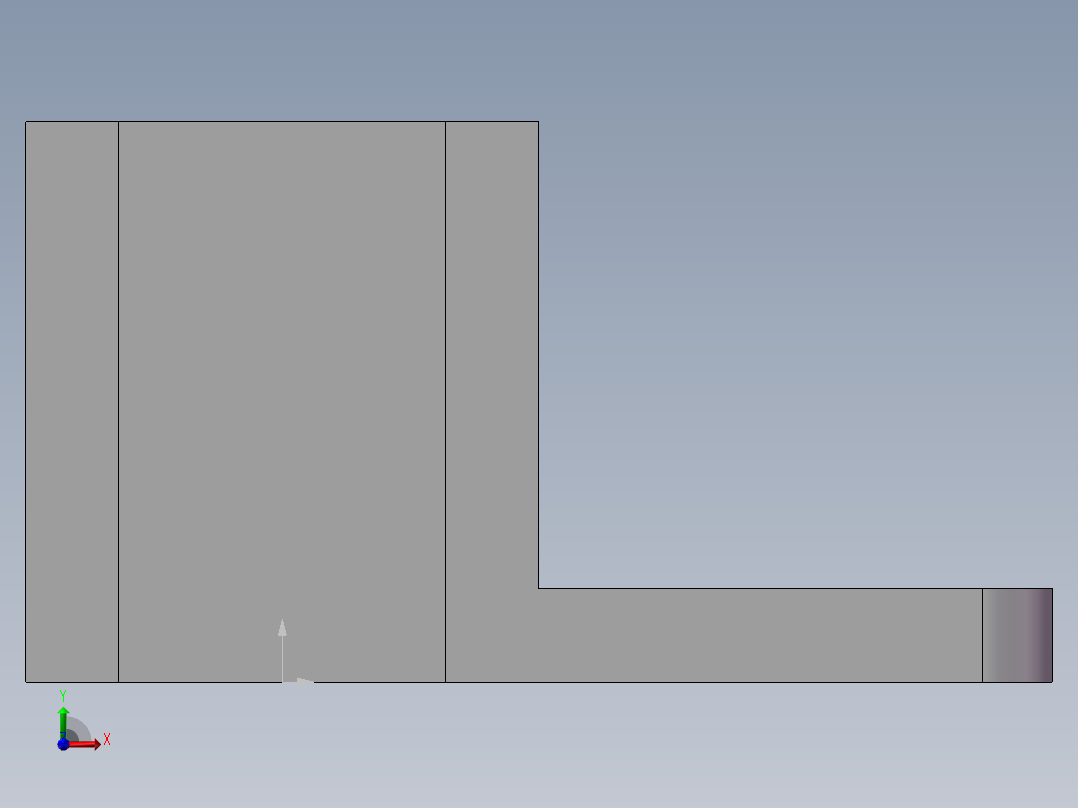 SW格式3D图(模型练习题)-003前视图