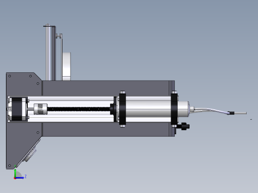 一种丛枝菌根真菌菌丝收集器左视缩略图