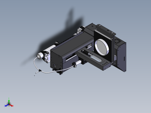 一种丛枝菌根真菌菌丝收集器正等轴测缩略图