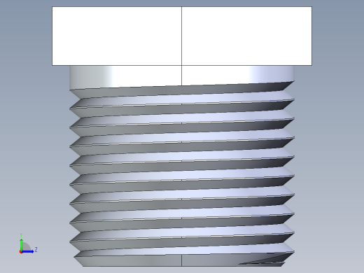 CPVC管件22-Sch80_Plug_MPT_9850-005_0.5in左视缩略图