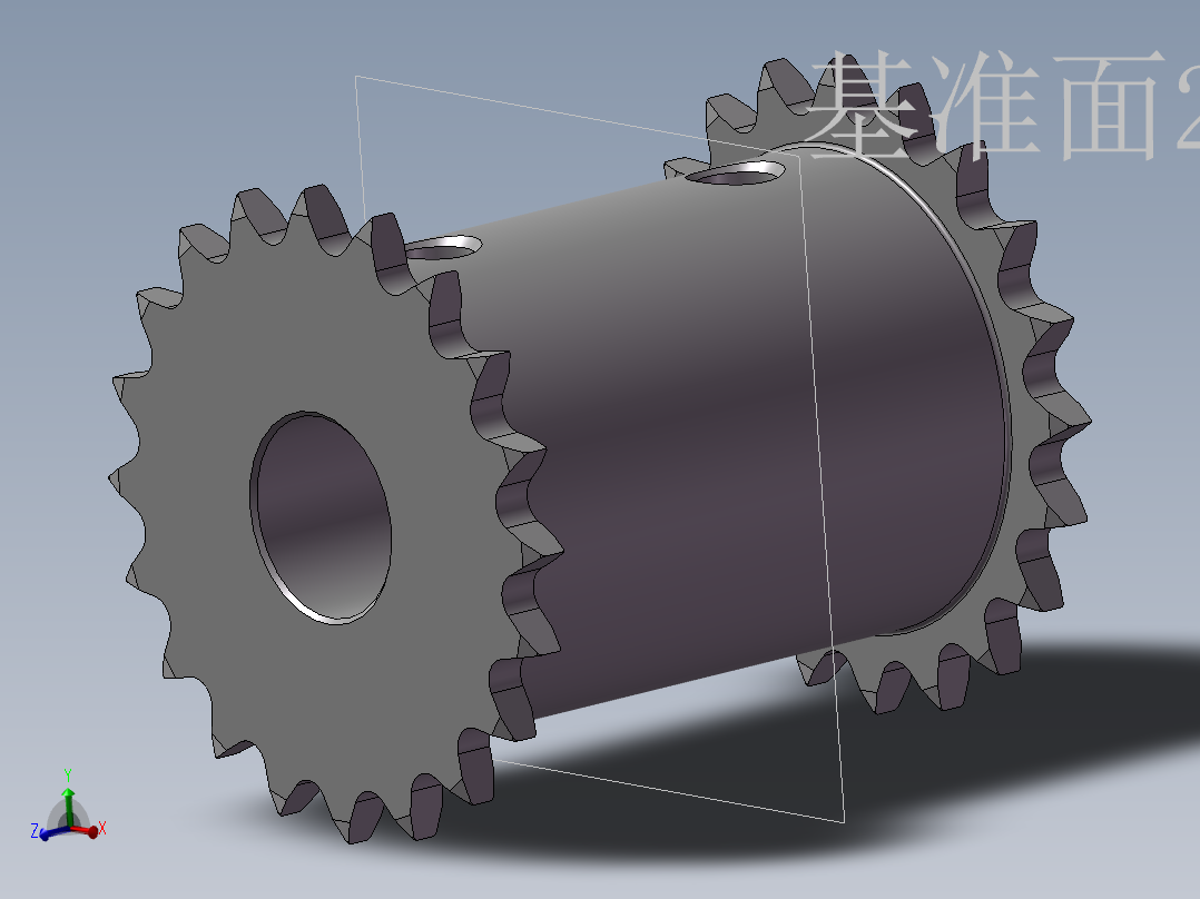 S25 双联推动链轮