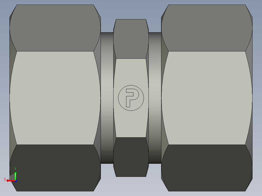 卡套式工业通用硬管接头EO Union G18ZL71后视图