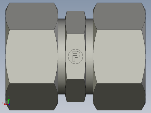 卡套式工业通用硬管接头EO Union G18ZL71后视缩略图