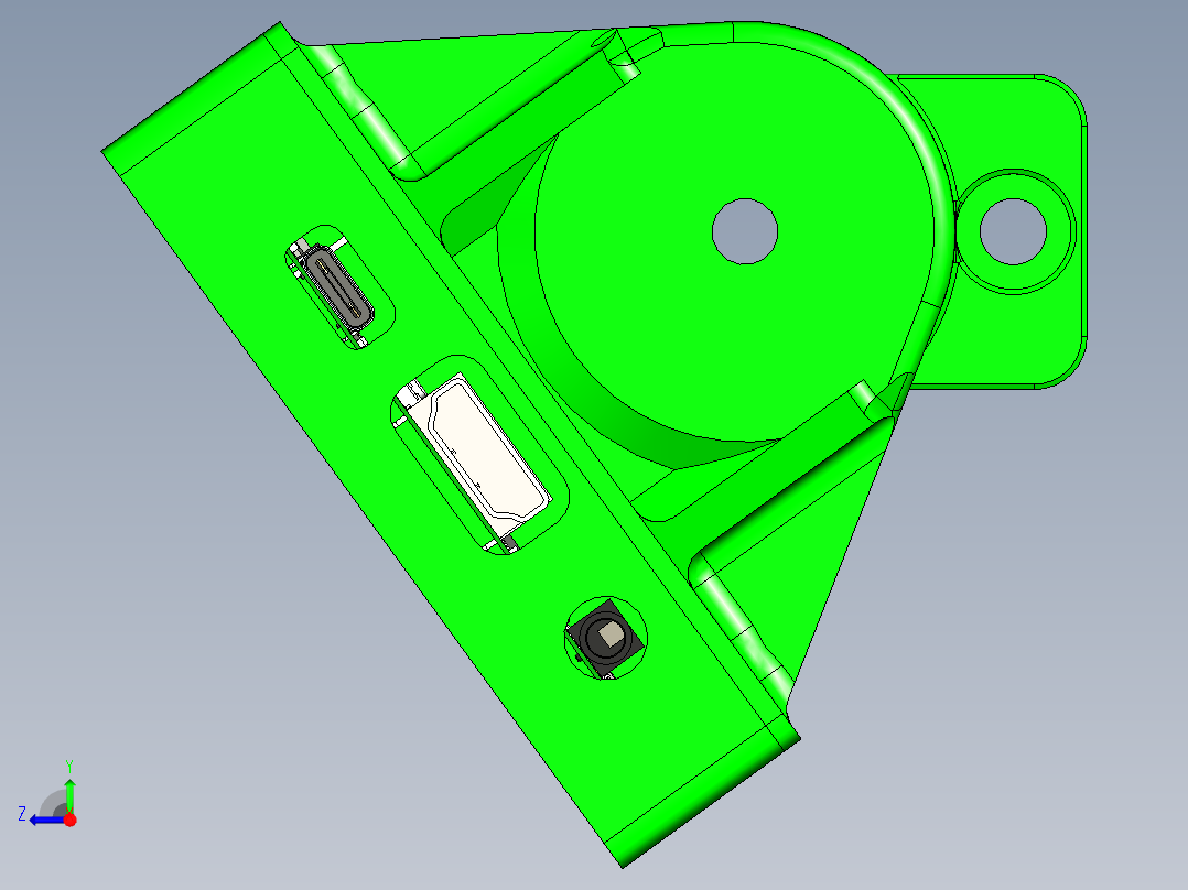 BTT HDMI 5 温室显示控制器液晶右视图