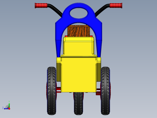 儿童三轮车-5--sw右视缩略图