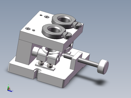 前钢板弹簧吊耳加工工艺及钻2-25孔夹具设计含三维SW二维说明书