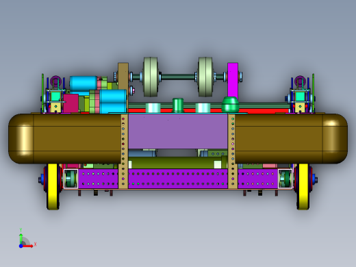 工程训练低经济智能物流搬运小车前视缩略图