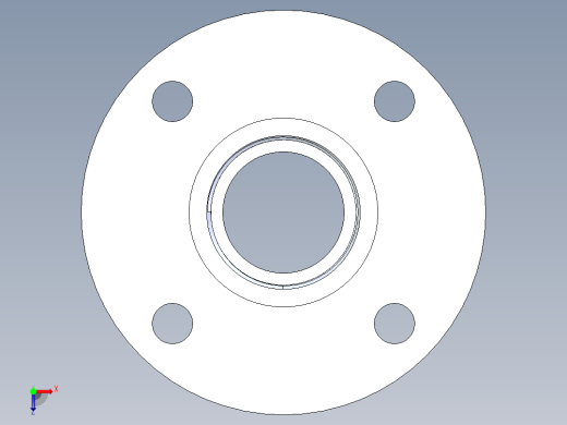 聚氯乙烯配件27-Sch80_Flange Vanstone_FPT_855-015_1.5in俯视缩略图