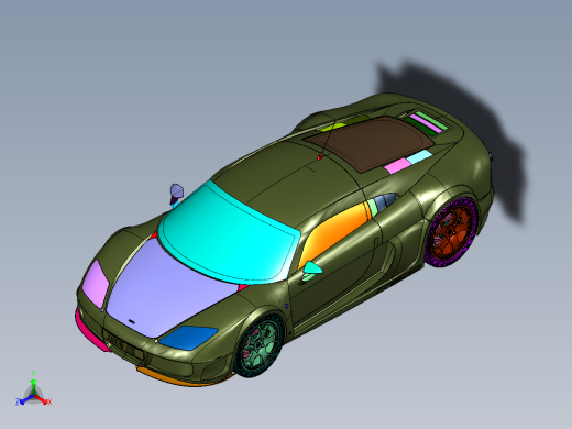 暴躁猛兽英伦超跑M600