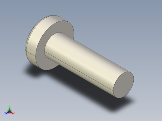 螺丝 M3 十字盘头-M3 x 10 Screw head.STEP