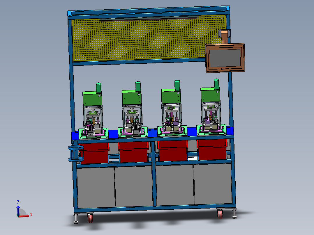 车门密封导槽缺口冲切机sw18可编辑