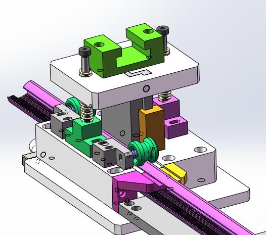 车门密封导槽缺口冲切机sw18可编辑