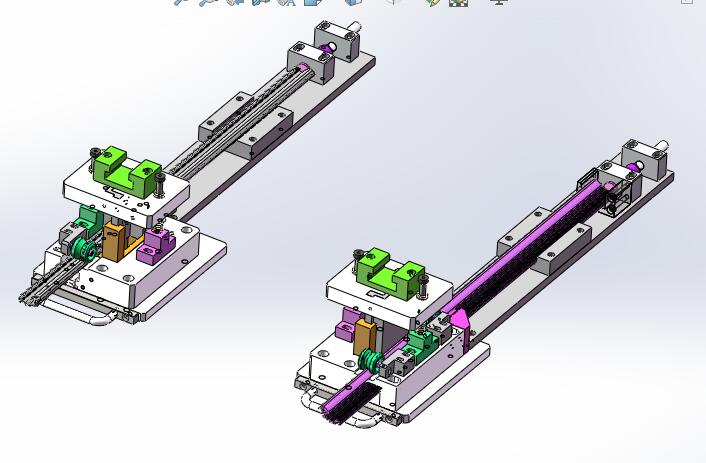 车门密封导槽缺口冲切机sw18可编辑
