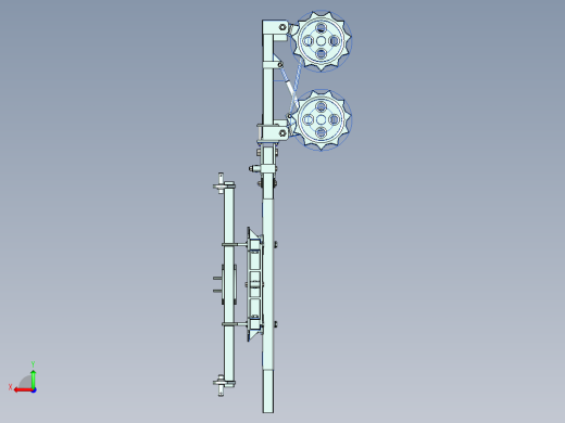 葡萄藤预修剪机ug10后视缩略图