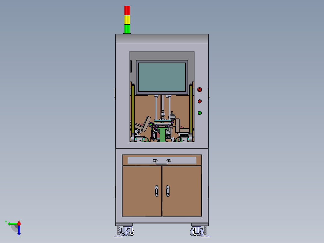 磁通测量机sw24可编辑前视图