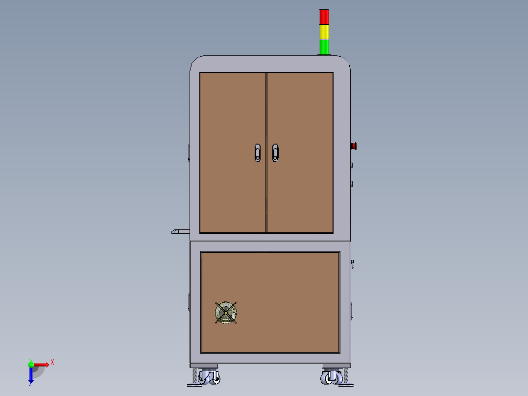 磁通测量机sw24可编辑左视图