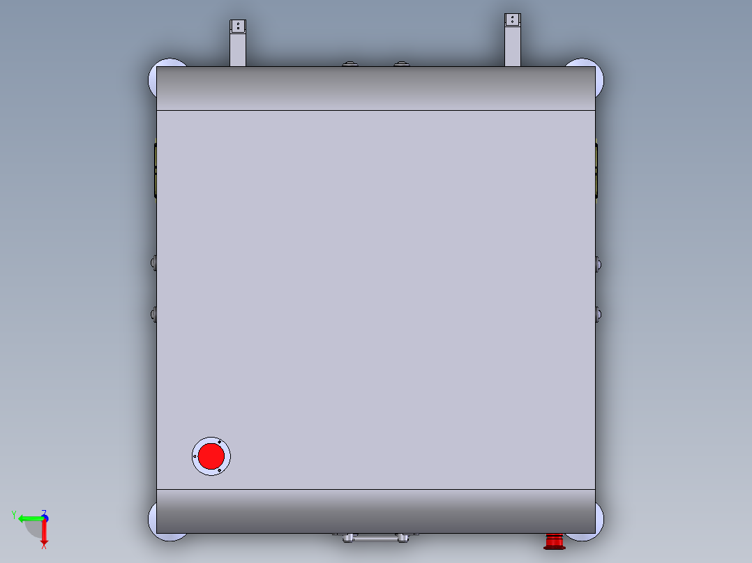 磁通测量机sw24可编辑俯视图