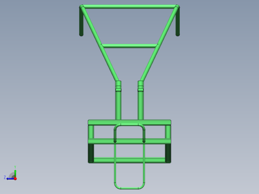 耕耘机底盘右视缩略图