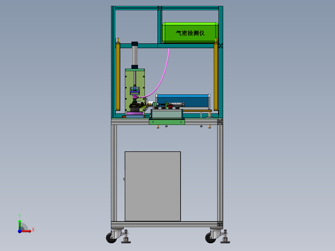 新能源汽车水泵气密性检测设备