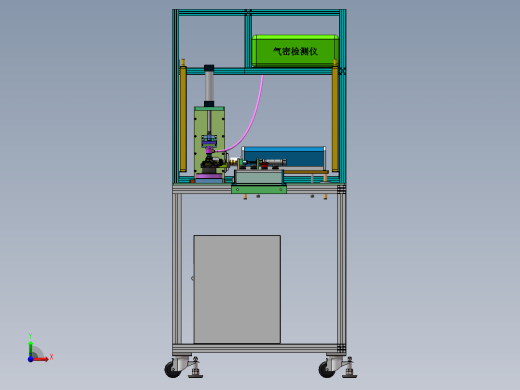 新能源汽车水泵气密性检测设备