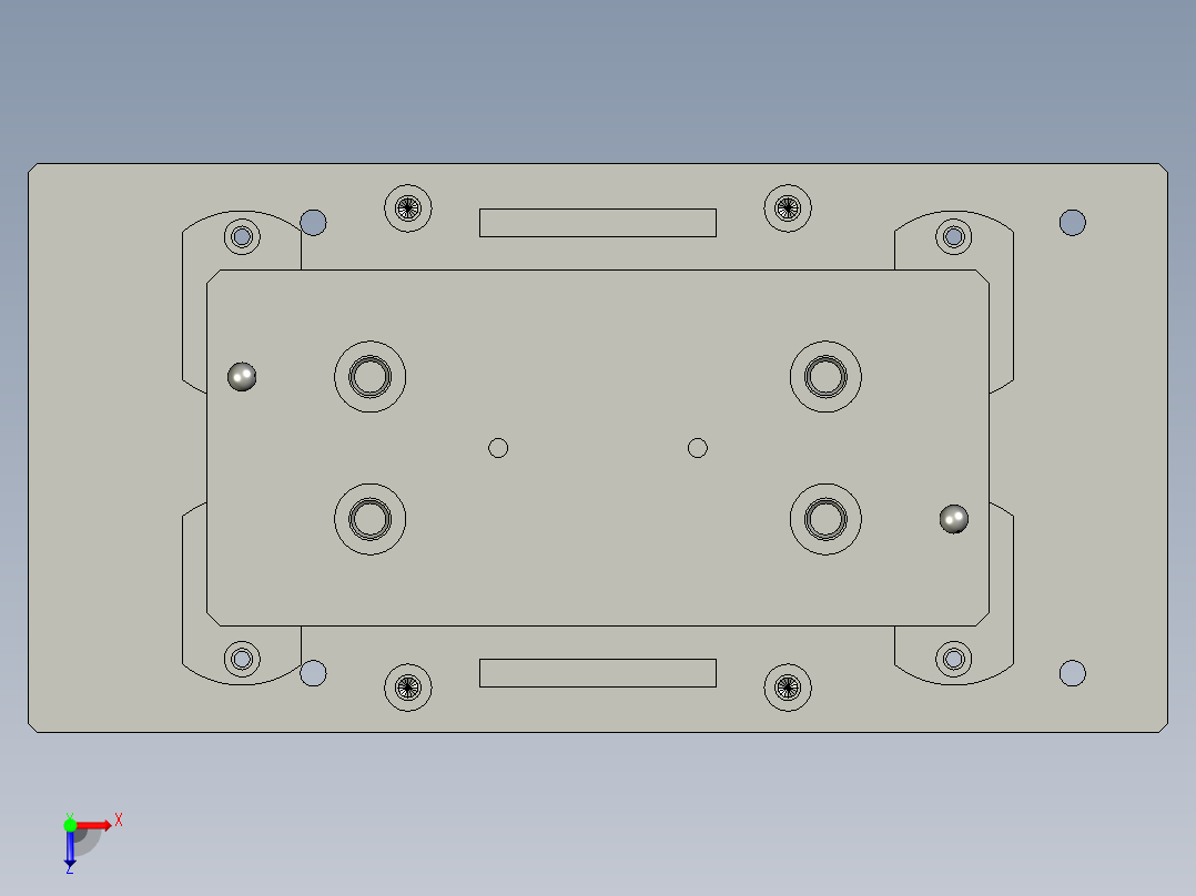 -001定位机构顶升-30-50俯视图