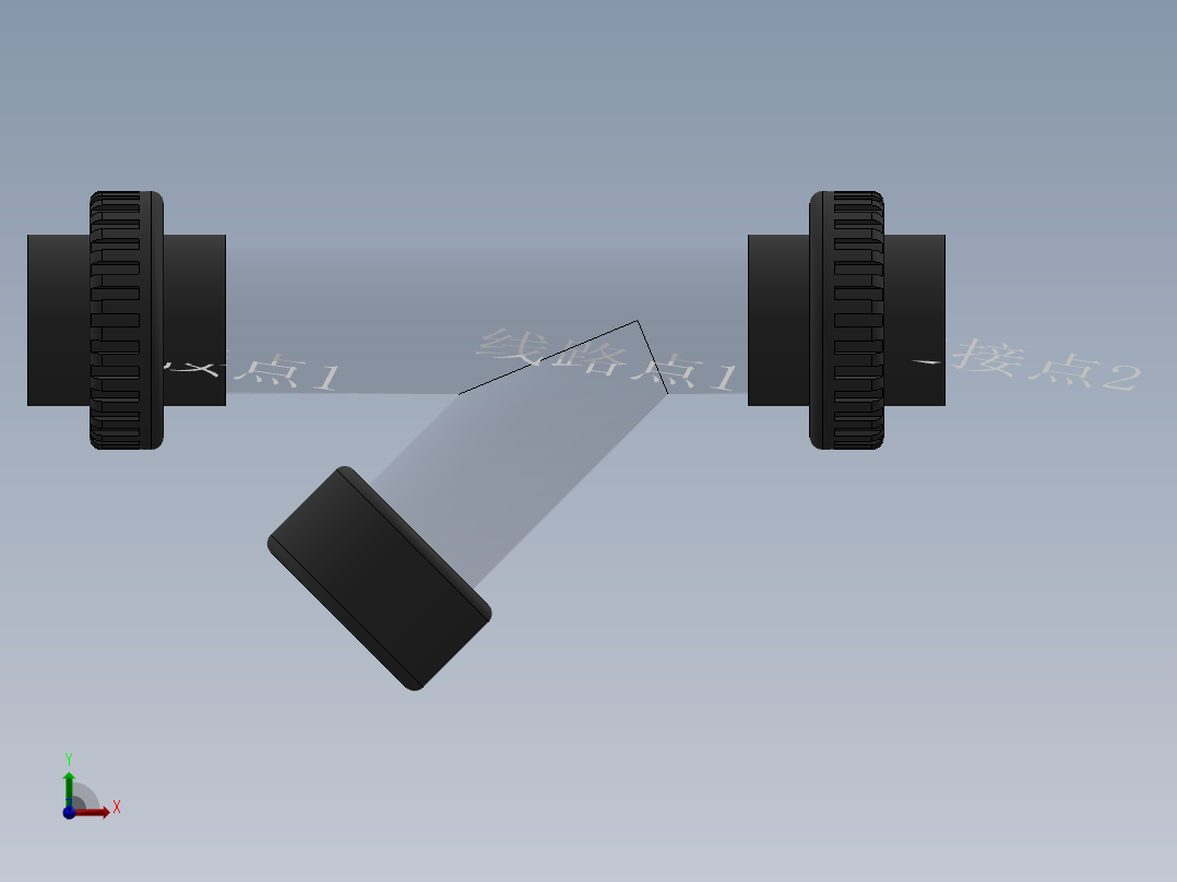 Y型过滤器-UPVC DN15-DN100(2)前视图