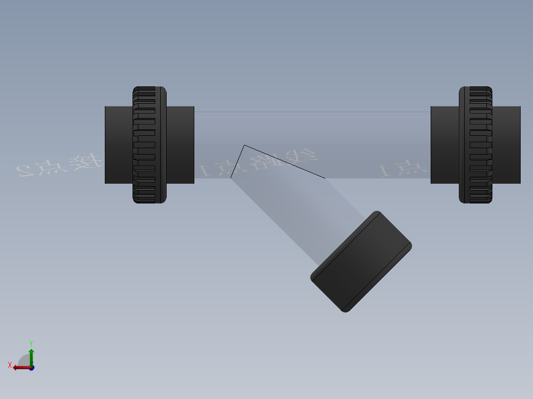 Y型过滤器-UPVC DN15-DN100(2)后视图