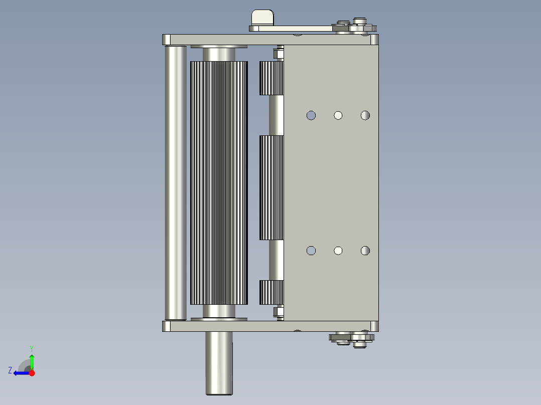 Foam牵引机构-11右视图