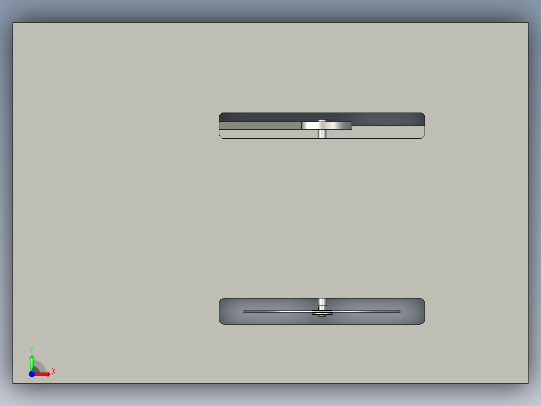 大型石材切割机切割台面前视图