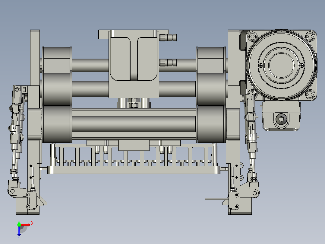 860-0300码垛机模组俯视图