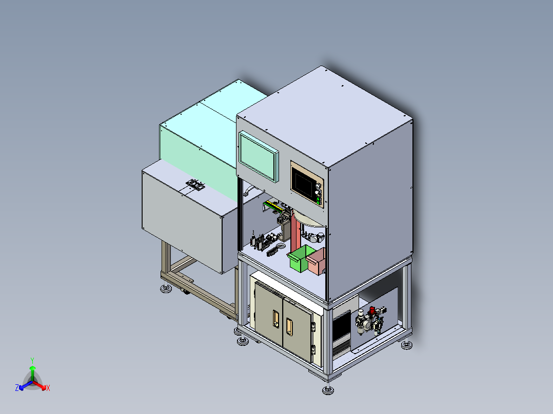 发那科检测机主视图