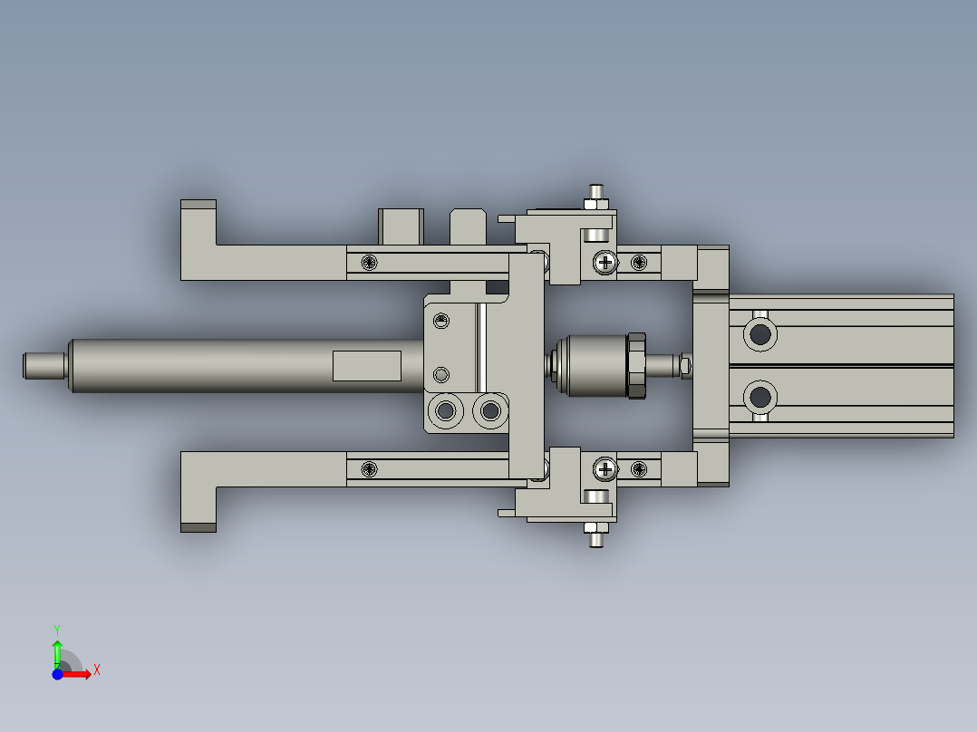 06-00-02凸轮升降机构前视图