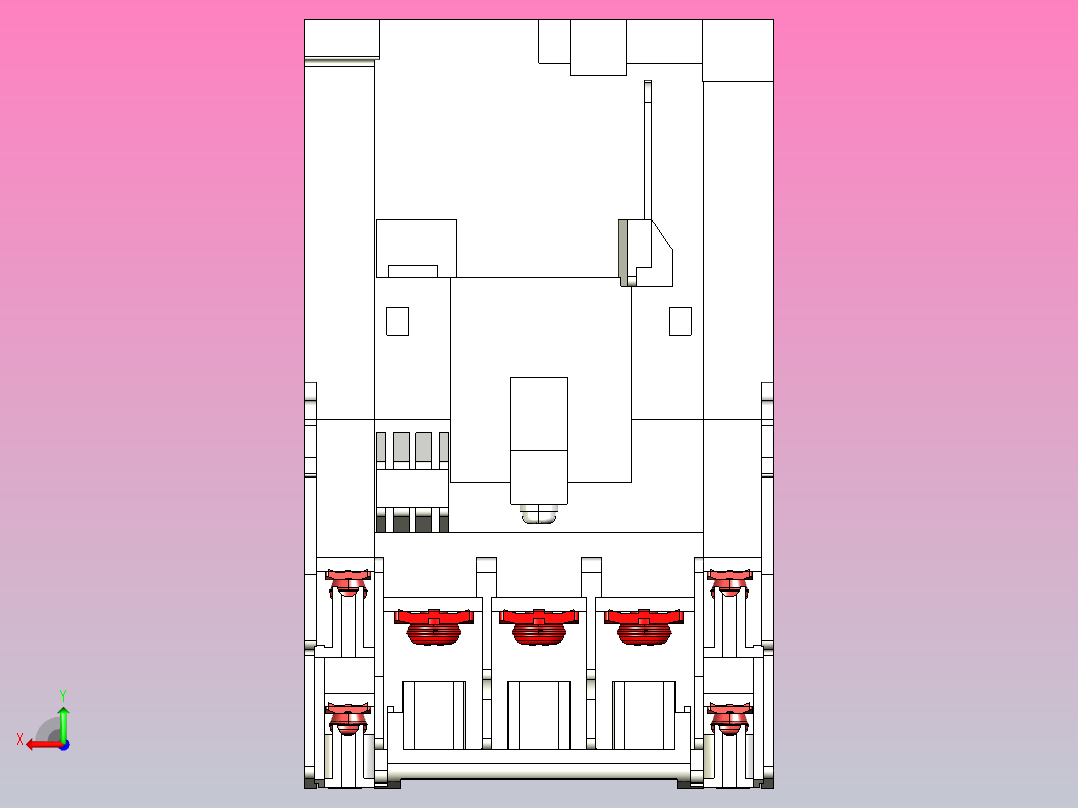 三菱接触器SD-T35 DC24V 2A2B后视图