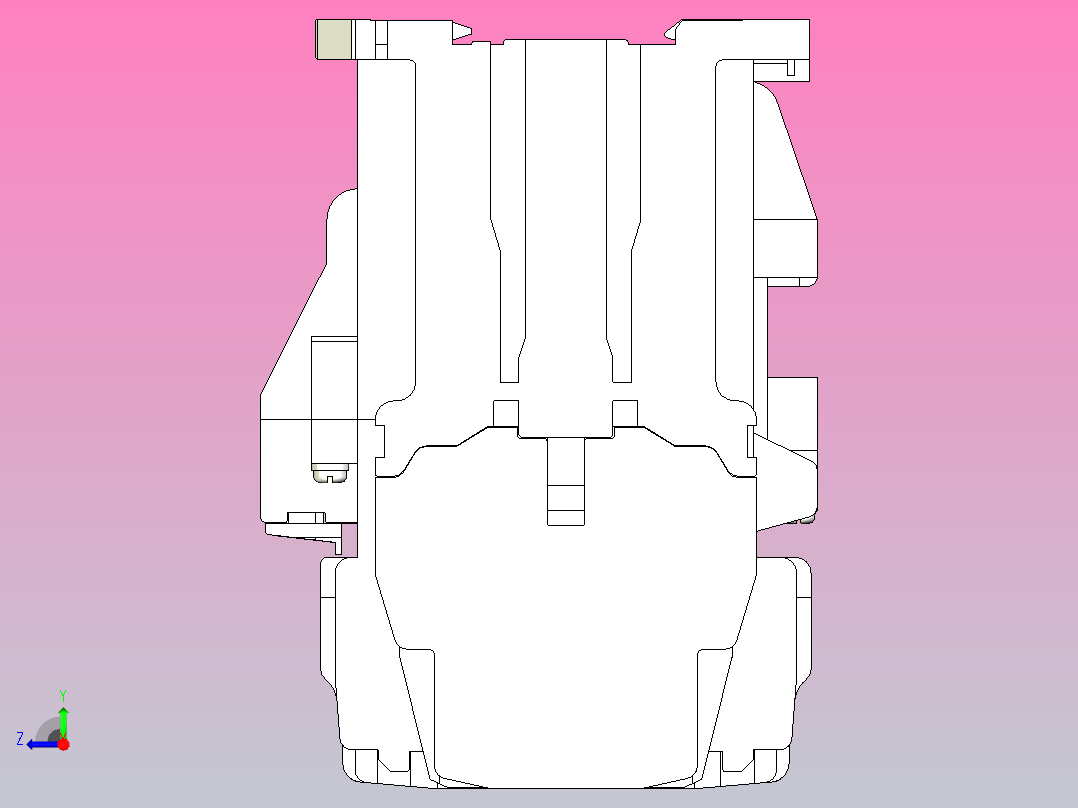三菱接触器SD-T35 DC24V 2A2B右视图