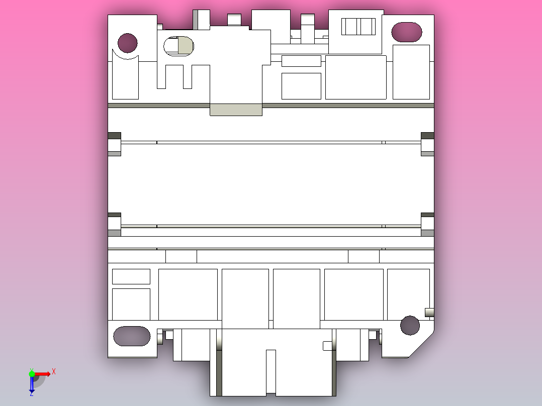 三菱接触器SD-T35 DC24V 2A2B俯视图