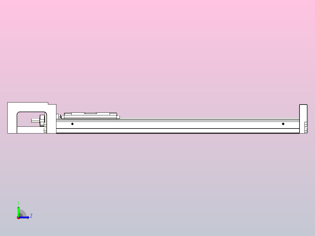 钢基模组TPA-KSR-5002C-300A1-M-F0左视图