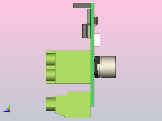 电机驱动器ODRIVE右视缩略图