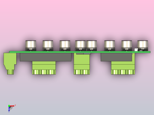 电机驱动器ODRIVE俯视缩略图