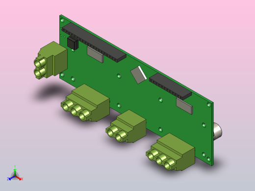 电机驱动器ODRIVE正等轴测缩略图