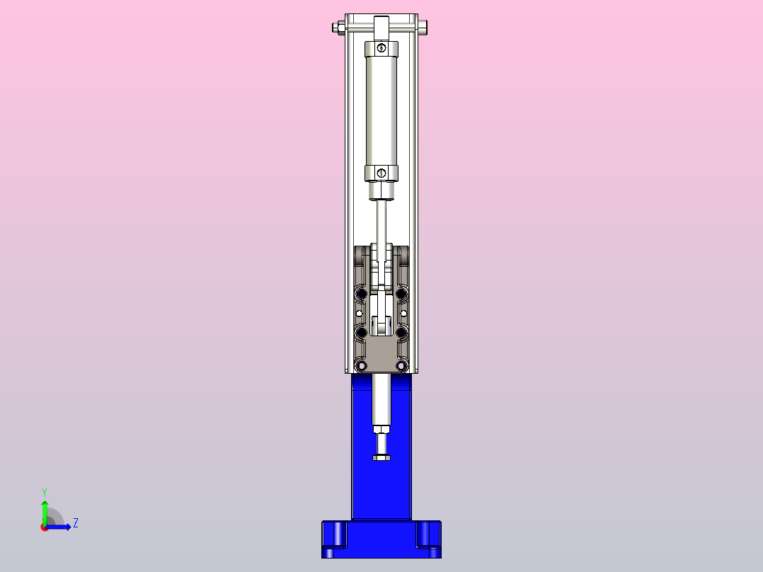 快速夹钳HS-31200PRA.IGS左视图
