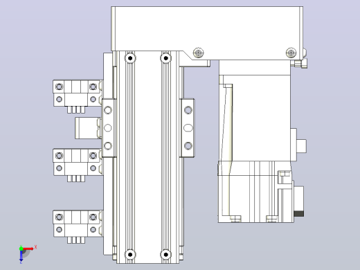 钢基模组TPA-KNR-4002C-100A1-MR-H1S1俯视缩略图