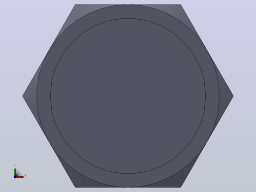多套GBT27-GBT5790六角头螺栓3D模型Solidworks设计前视缩略图