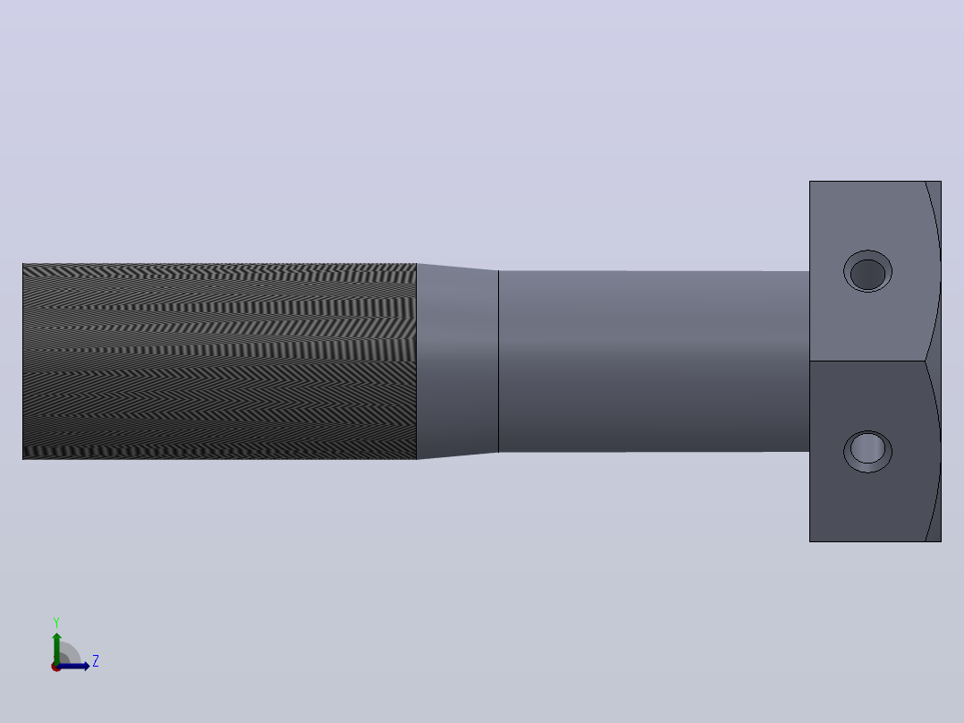 多套GBT27-GBT5790六角头螺栓3D模型Solidworks设计左视图